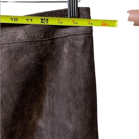 Pursuits Ltd. Suede Maxi Skirt - Picture 3 of 7
